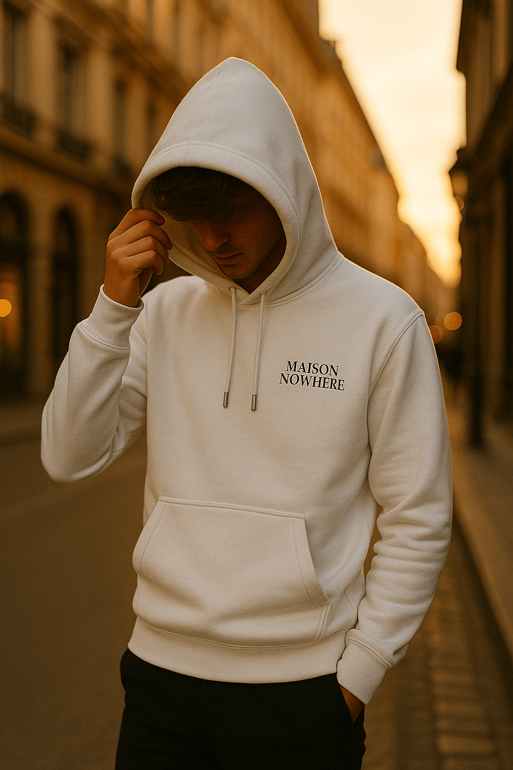 Cooler in Silence. Hoodie - Maison Nowhere