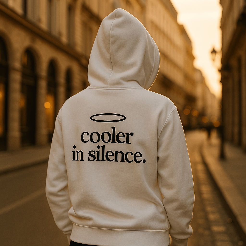 Cooler in Silence. Hoodie - Maison Nowhere