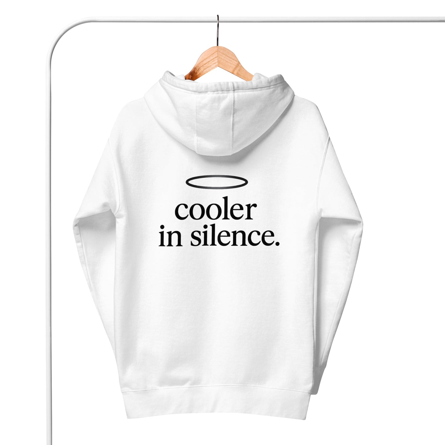 Cooler in Silence. Hoodie - Maison Nowhere