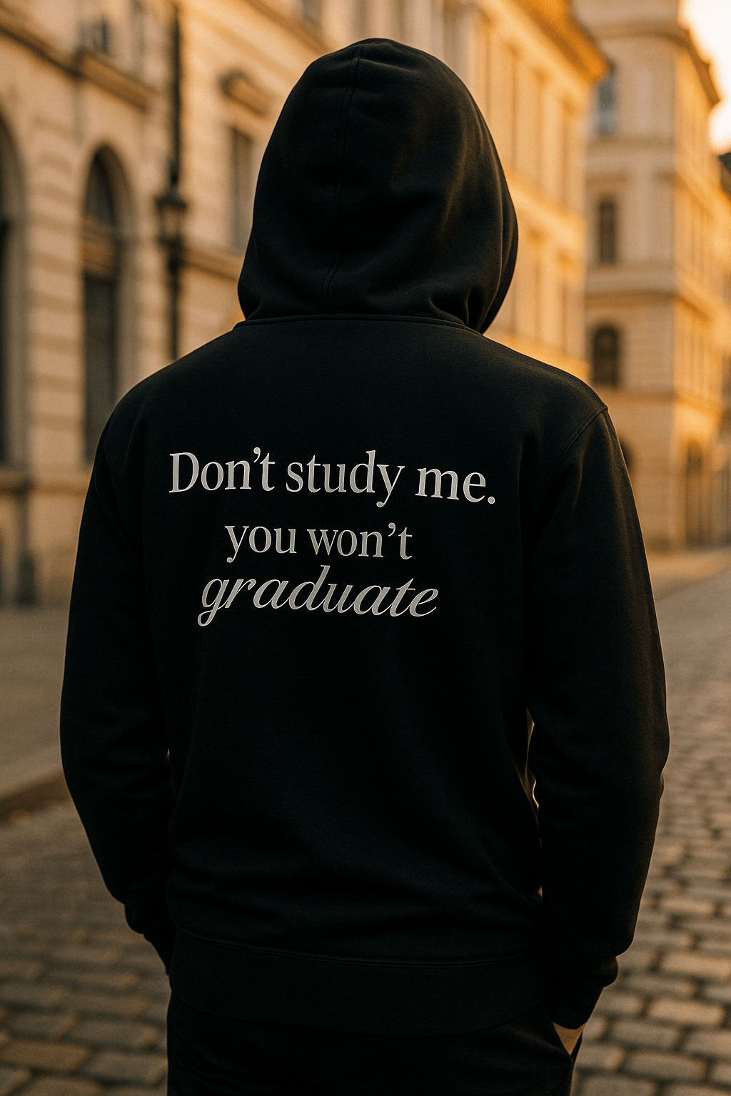 Don't Study Me. Hoodie - Maison Nowhere