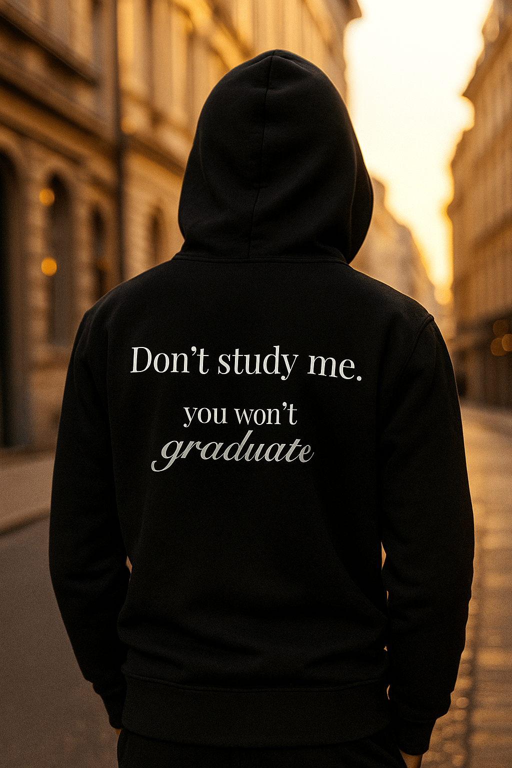 Don't Study Me. Hoodie - Maison Nowhere